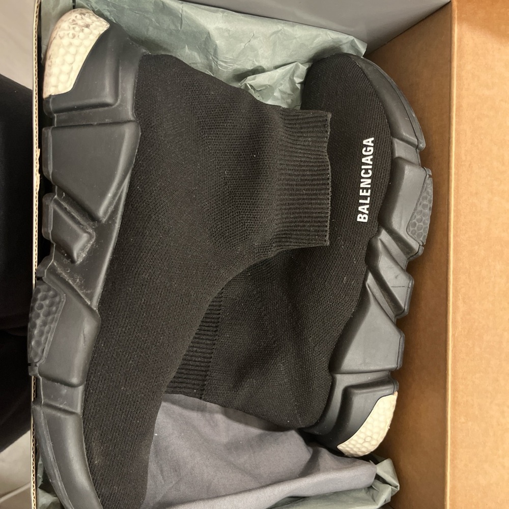 Balenciaga Black Sock Sneakers